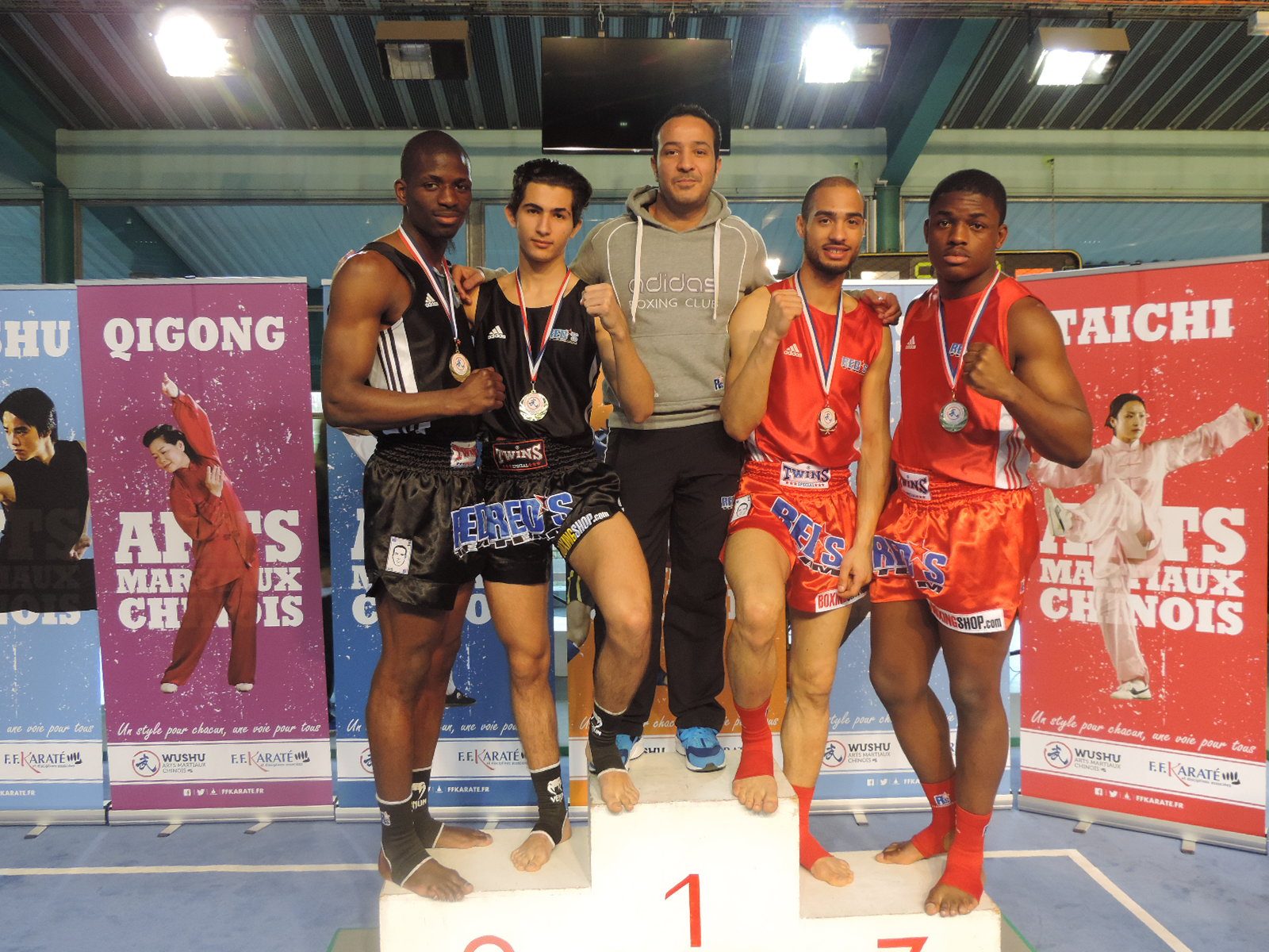 Champions RED'S Team — Championnats de France de Sanda à Limoges