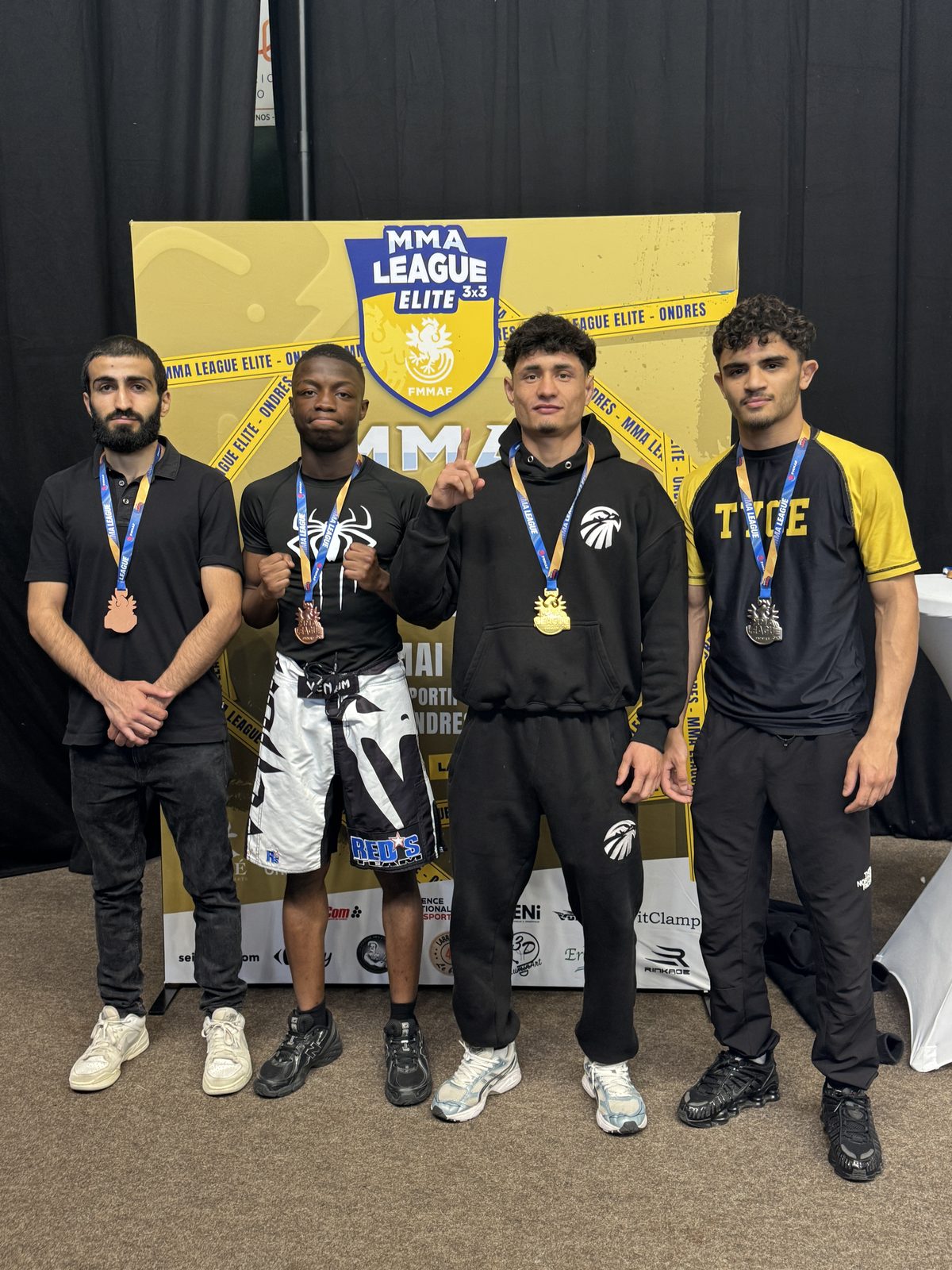 Demba Kamara — Médaillé de bronze à la MMA League à Ondres